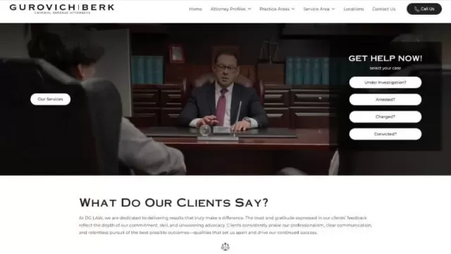 Attorney Website Development