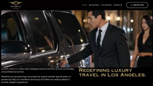 Limo Service Website